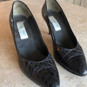 High heel pumps in real COVID Ike made in Italy